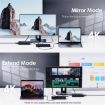 WAVLINK UTD22 USB4 Docking Station Dual Monitor Hub - 96W Laptop Charging - 6