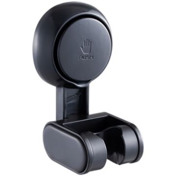 Universal Shower Head Bracket - Black - 1