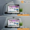 PULUZ Gooseneck Tube LED Fill Light Double Head Clip Desk Lamp - 7