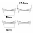 Google Pixel Watch 3 45mm Stainless Steel Band Connectors - Black - 3