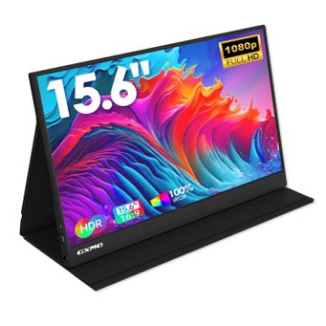 GXMO G156FC 15.6" Portable Monitor - Black - 1