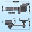 SHUNWEI Car Navigation Screen Floating Phone Holder, Magnetic Type - 3