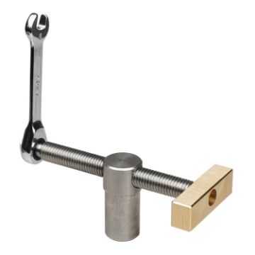 Adjustable Desktop Vise Dowel Fast Fixed Clip Clamp Ratchet - 1