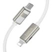 hoco U137 USB-C to 8 Pin PD Charging Cable, 1.2m - Black - 4