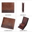 Baellerry DR112 RFID Anti-theft Wallet Card Holder (Light Brown) - 2