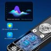 ZD43B Dual Mic Voice Recorder, 32GB Memory (Black) - 5