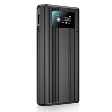 ZD42B Magnetic Sound Control Voice Recorder, 16GB Memory (Black) - 1