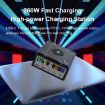 868D 6-In-1 High-Power Type-C+USB Charger with QI Wireless Charging - 4