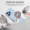 Mini Turbine Handheld Cute Rabbit Electric Fan - Pink - 2