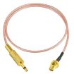 50cm SMA Female to 3.5mm Male RG316 Coax RF Cable - 2