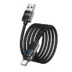 hoco U137 USB to USB-C/Type-C 5A Charging Data Cable 1.2m White - 5