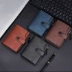 Baellerry D5113 RFID Anti-theft Short Wallet (Dark Brown) - 8