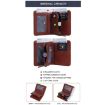 Baellerry DR113 RFID Anti-Theft Short Wallet - Black - 6