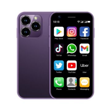 SOYES XS16 3GB+64GB Android 10.0 Quad Core 4G Dual SIM Purple - 1