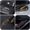 Baellerry D3261 Retro Short Wallet Coin Purse - Light Brown - 8