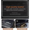 Baellerry D3261 Retro Short Wallet Coin Purse - Black - 7