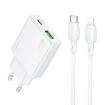 BOROFONE BN25 PD 30W USB Type-C Charger with 1m Cable Set EU Plug - 1