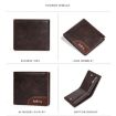 Baellerry D2405 Men Short Zipper Wallet Card Holder - Dark Brown - 2