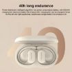 Langsdom TS19 Ear-mounted ENC Noise Reduction Wireless Bluetooth Earphone - 3
