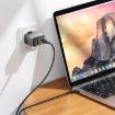 BOROFONE BN20 PD35W USB Type-C Charger with 1m Type-C to Type-C Cable EU Plug - 6