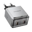 BOROFONE BN21 PD 40W 2 Type-C Charger EU Plug - Tarnish - 3