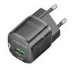 BOROFONE BN17 PD20W USB-C Charger EU Plug Black - 2
