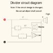 3-Way Audio Crossover Speaker Divider - Style 305A Model - 8