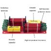 WEAH-2503 High/Low 2-Way Speaker Crossover Divider - Yellow Capacitor - 4