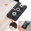Ganwei 3 In 1 Punch Locator Woodworking Fixture - Drilling Doweling Jig - 2