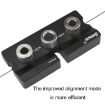 Ganwei 3 In 1 Punch Locator Woodworking Fixture - Drilling Doweling Jig - 7