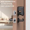 Locstar C93 Bluetooth Indoor Door Smart Lock - Keyless APP Unlocking - 3