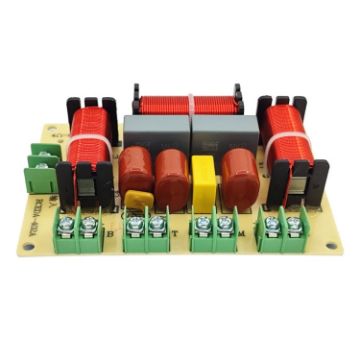 RCEDA-402A 4-Way Speaker Crossover Divider - High, Medium, Low - 1
