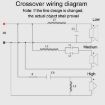 Home Cinema Speaker Crossover 3-Way Audio Divider - 6