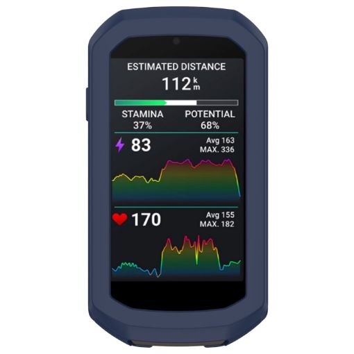 Garmin Edge 1050 Half Pack Silicone Case - Midnight Blue - 1