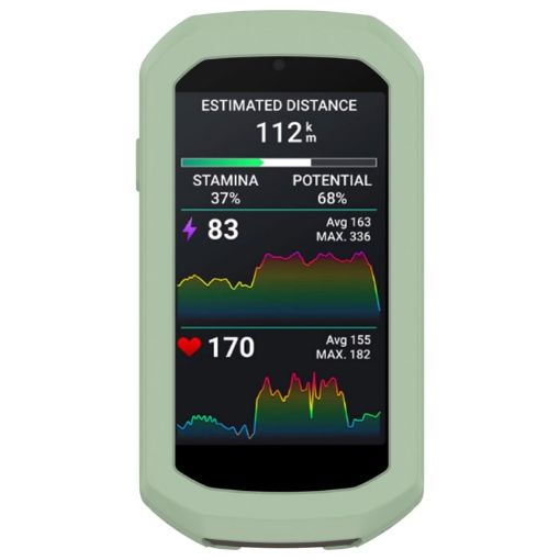 Garmin Edge 1050 Half Pack Silicone Protective Case - Green - 1