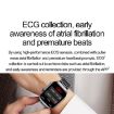 ET585 2.04" Silicone Strap Smart Watch - Black - 7