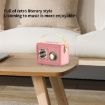 Mini Retro Card USB Flash Drive FM Radio Wireless Bluetooth Speaker Green - 8