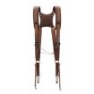 Cwatcun H90 Dual Camera Leather Strap - Brown - 1