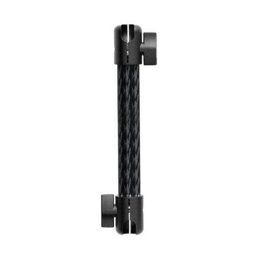 Carbon Fiber Car Phone Mount Extension Arm Double Jointed Swivel Adjustment Connecting Rod - 1