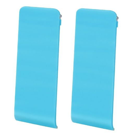 Nintendo Switch Console 2pcs Replacement Kickstand Back Shell Holder Blue - 1