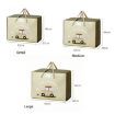 Large Capacity Pink Kindergarten Quilt Storage Bag - 3
