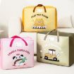 Large Capacity Pink Kindergarten Quilt Storage Bag - 5