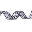 Halloween Decoration DIY Bow Ribbon - Black Skeleton - 2m - 1
