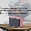 FT-M9 Outdoor Portable FM Radio Bluetooth Wireless Speaker Blue - 6