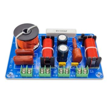 3-Way Audio Crossover Speaker Divider for Home Cinema - 1