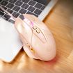 Inphic W8 Wired Gaming Mice - Milk Tea Color - 2