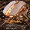 Inphic W8 Wired Gaming Mice - Milk Tea Color - 4