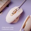 Inphic W8 Wired Gaming Mice - Milk Tea Color - 7