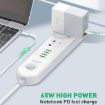 LDNIO A2620C PD3.0 65W USB Power Adapter with Type-C Cable - 3