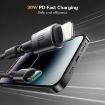 JOYROOM S-A50 Fast Charging Data Cable, Type-C to 8 Pin, 1.2m - Dark Gray - 2